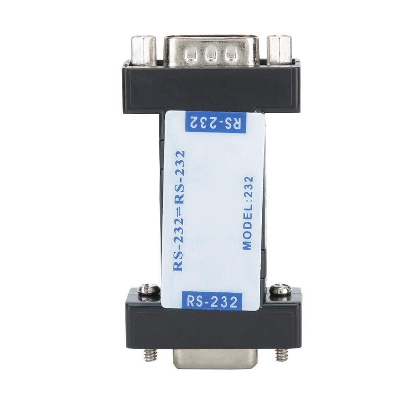 Tangxi RS232 to 232 Converter Optical Isolator 2500V Continuous / 7500V Pulse PhotoElectric Optical Isolator 0-57600BPS DB9 Connector for EIA/TIA RS232 and CCITT V.24 Standards - Image 1